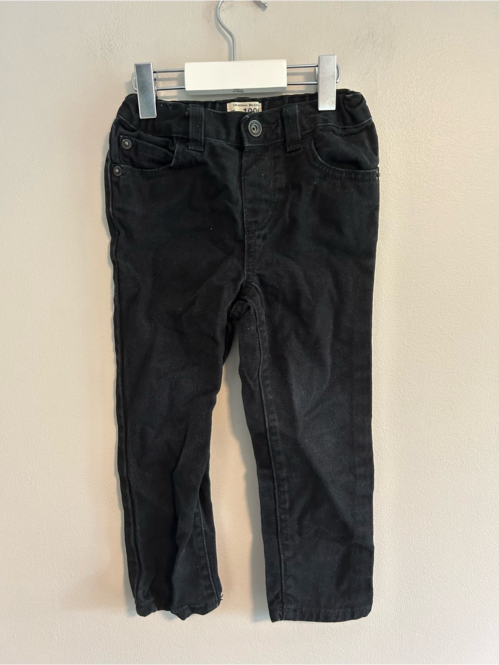 The children’s place 3t black denim skinny jeans
